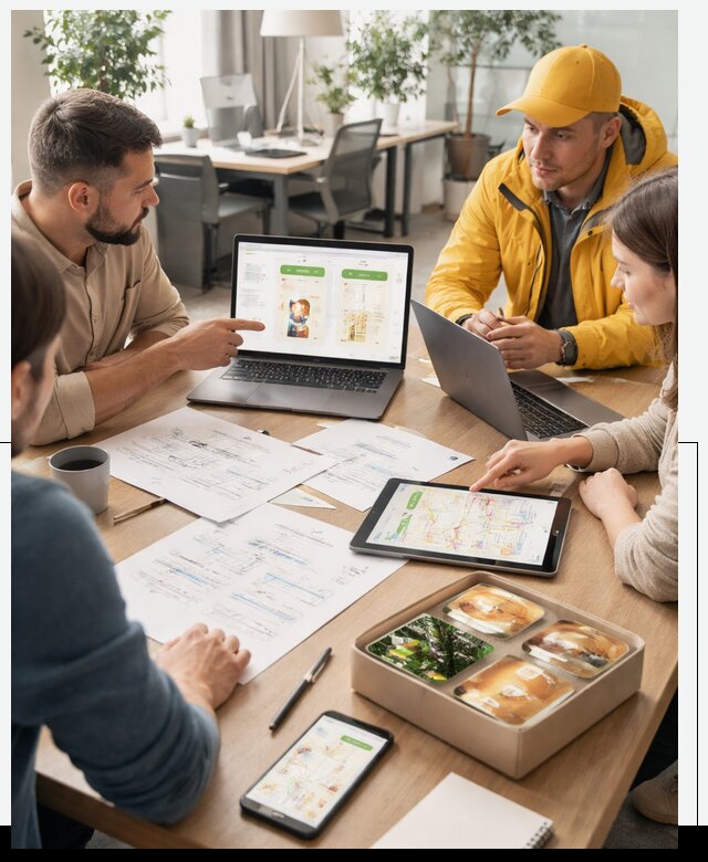 Разработка агрегатора доставки еды в Якутске от 15623 р., АвикейКтс